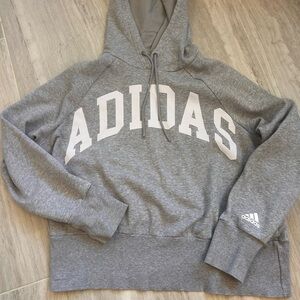 Adidas Gray Kids Sweatshirt Large